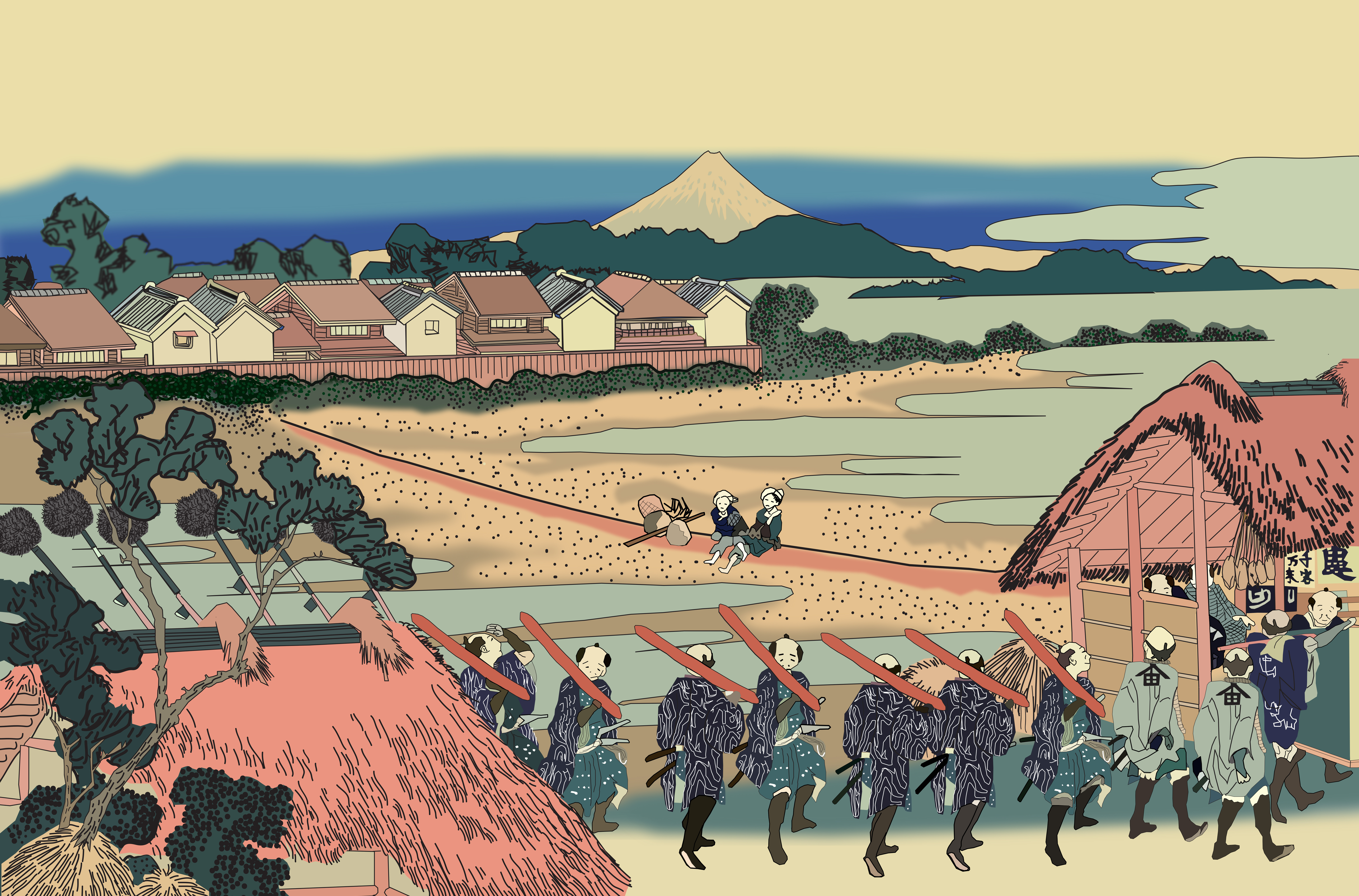 高岡市 浮世絵 絵画 肉筆画 版画 日本画 洋画 掛け軸 掛軸 美人画 裸婦画 高価買取 無料査定 出張買取